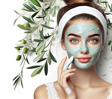 Оливковая маска для лица – натуральная греческая косметика Aphrodite;